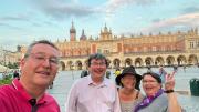 Krakow by night