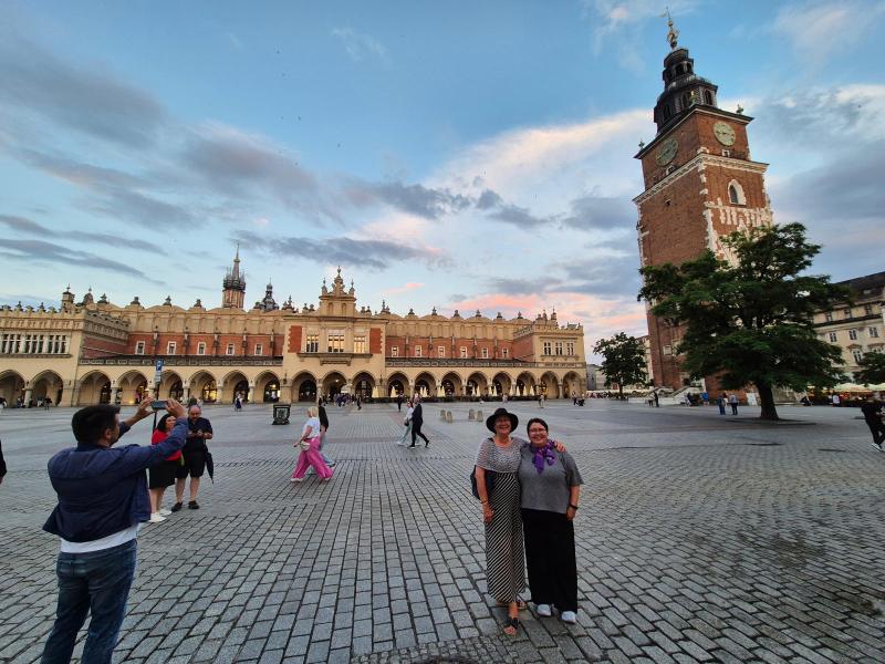 Krakow by night