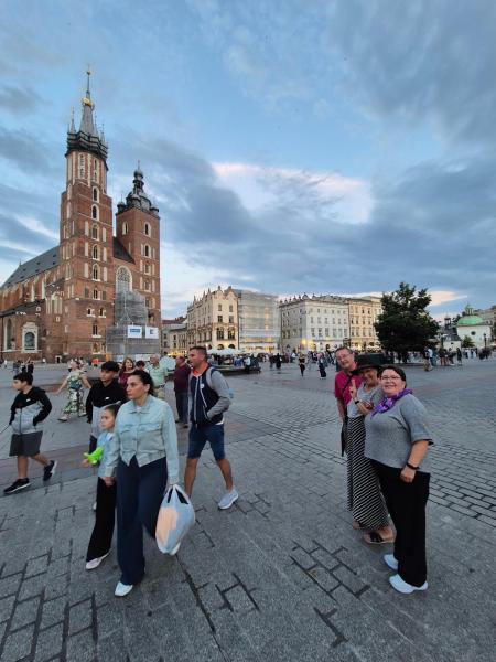 Krakow by night