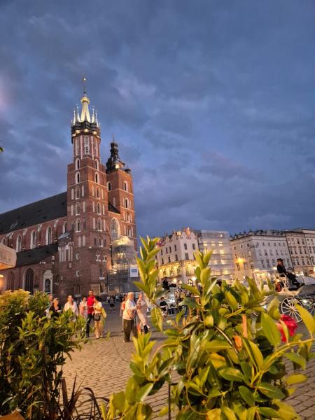 Krakow by night