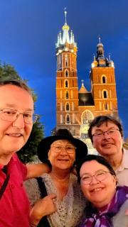 Krakow by night