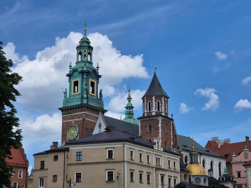 Krakow Slot og turist i Krakow