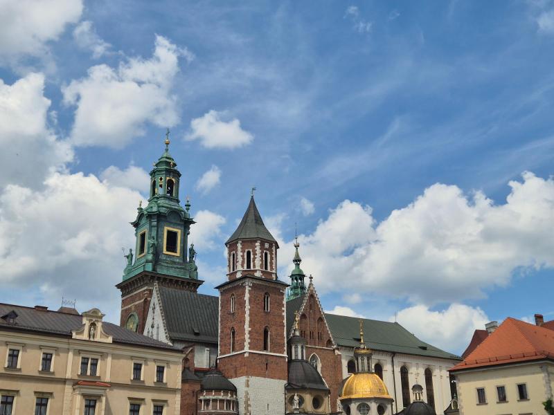 Krakow Slot og turist i Krakow
