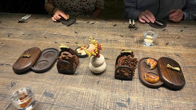 Luksusmiddag på Bottiglieria 1881 - 2 stjernet Michelin Restaurant i Krakow - super lækkert