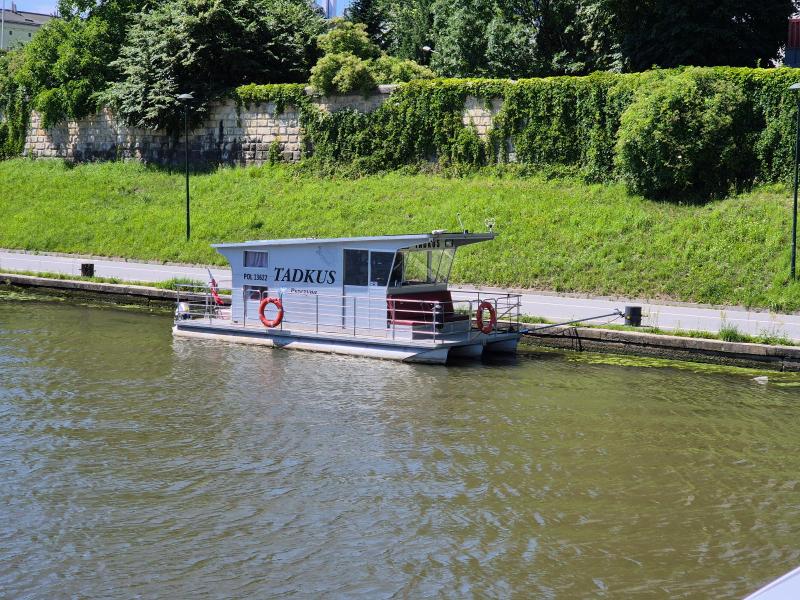 Turister i Krakow - flodsejllads og rundt og kigge
