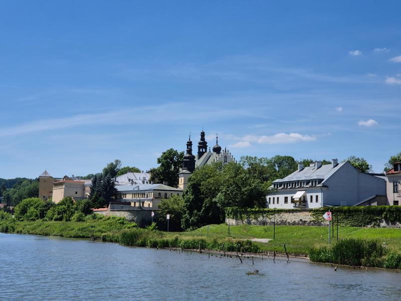 Turister i Krakow - flodsejllads og rundt og kigge
