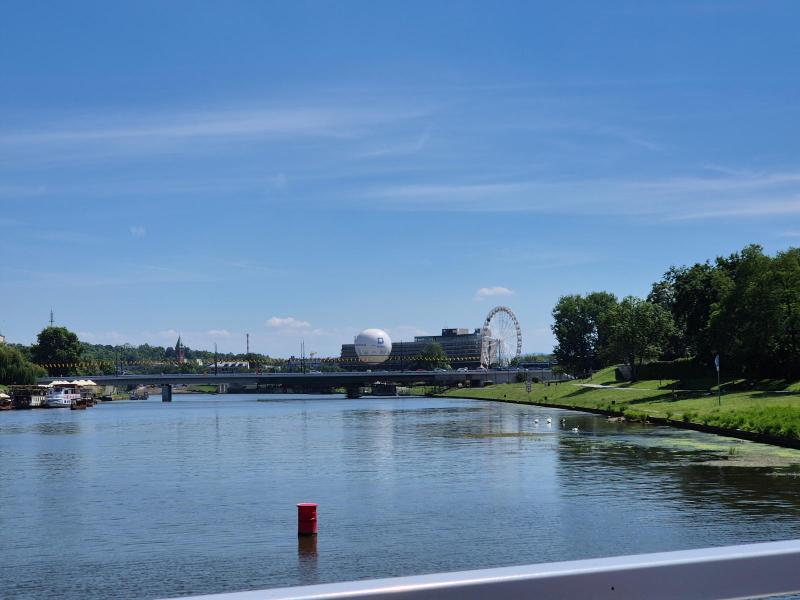 Turister i Krakow - flodsejllads og rundt og kigge