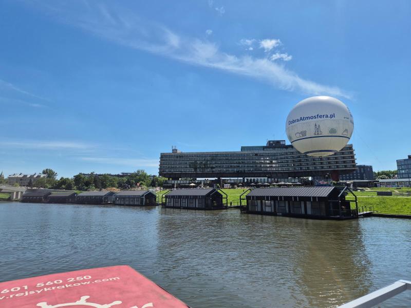 Turister i Krakow - flodsejllads og rundt og kigge