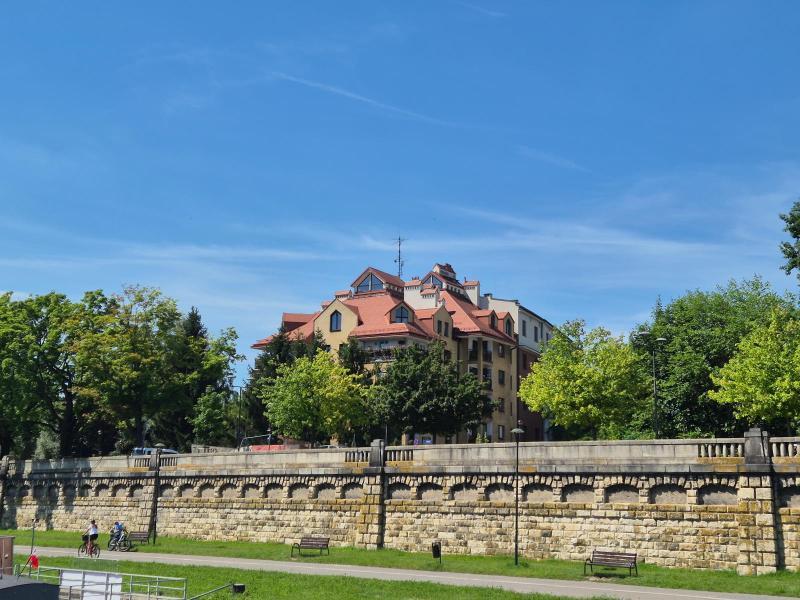 Turister i Krakow - flodsejllads og rundt og kigge