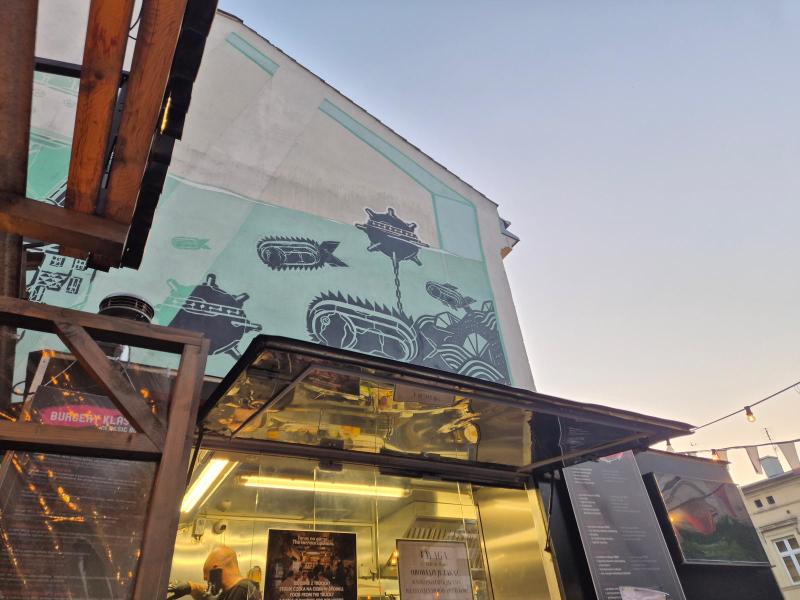 Lækker middag på Street Food madsted