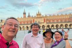 Krakow by night