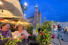 Krakow by night