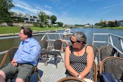Turister i Krakow - flodsejllads og rundt og kigge