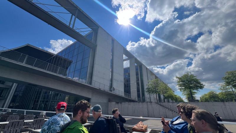 Turisttur med båd i Berlin
