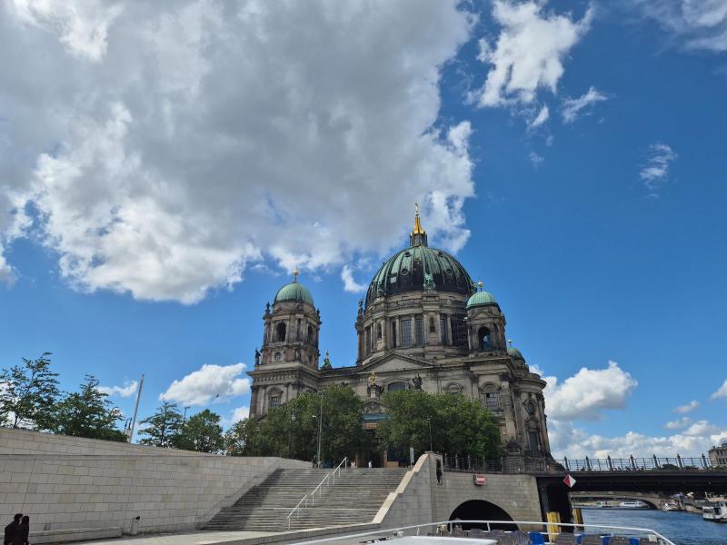 Turisttur med båd i Berlin