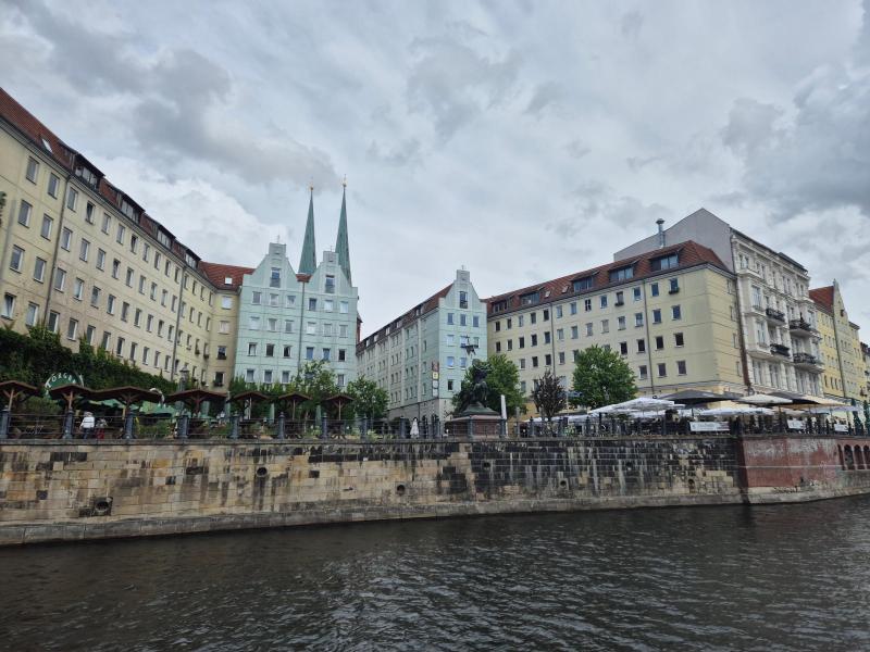 Turisttur med båd i Berlin