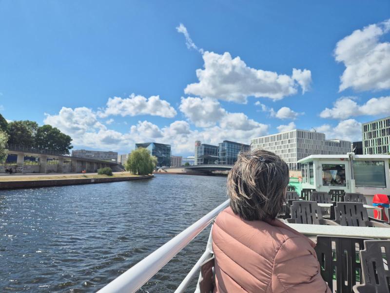Turisttur med båd i Berlin