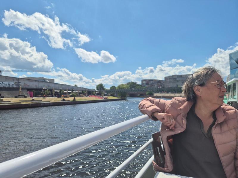 Turisttur med båd i Berlin