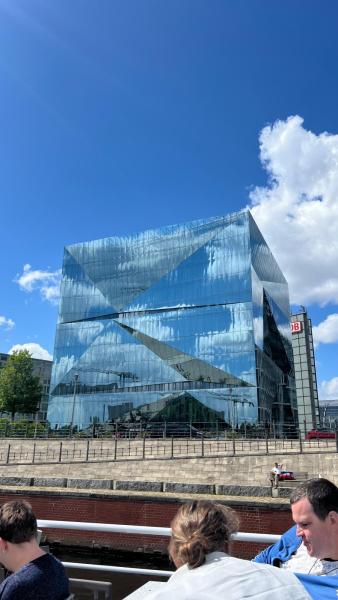 Turisttur med båd i Berlin