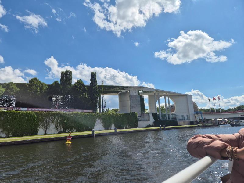 Turisttur med båd i Berlin