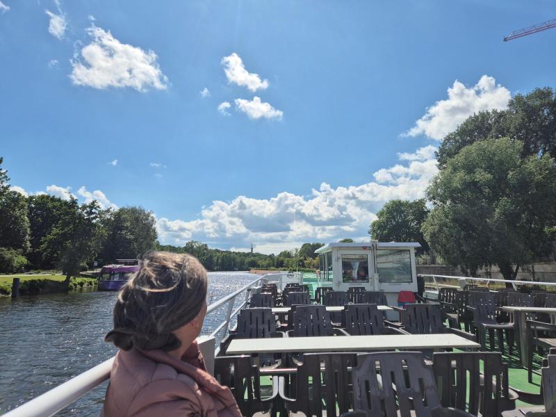 Turisttur med båd i Berlin