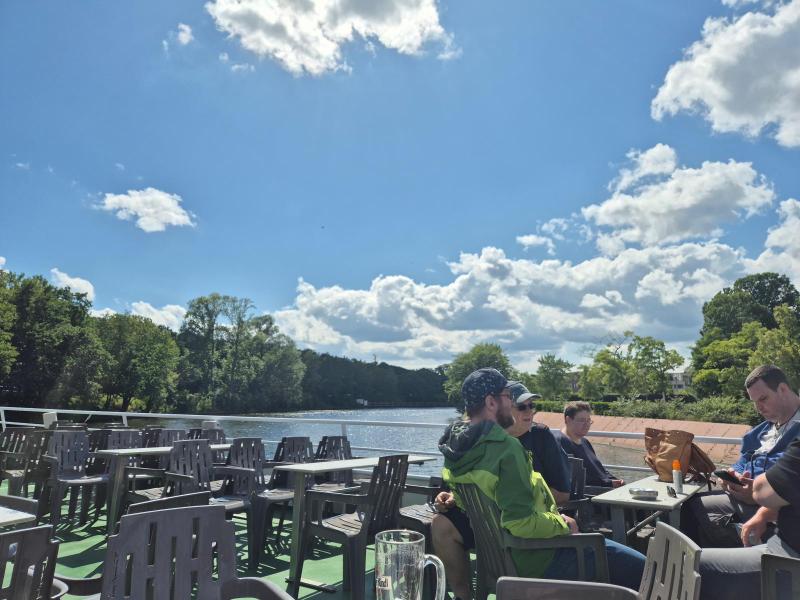 Turisttur med båd i Berlin