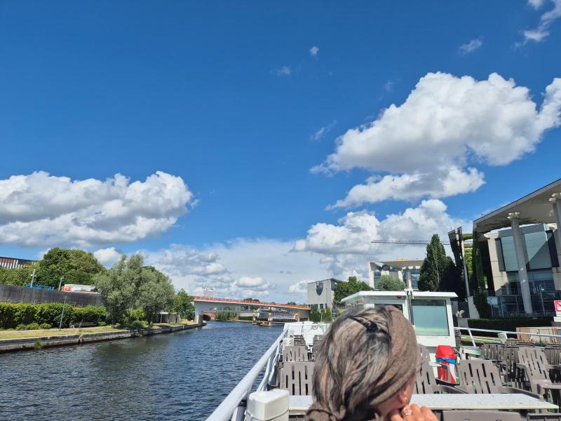 Turisttur med båd i Berlin