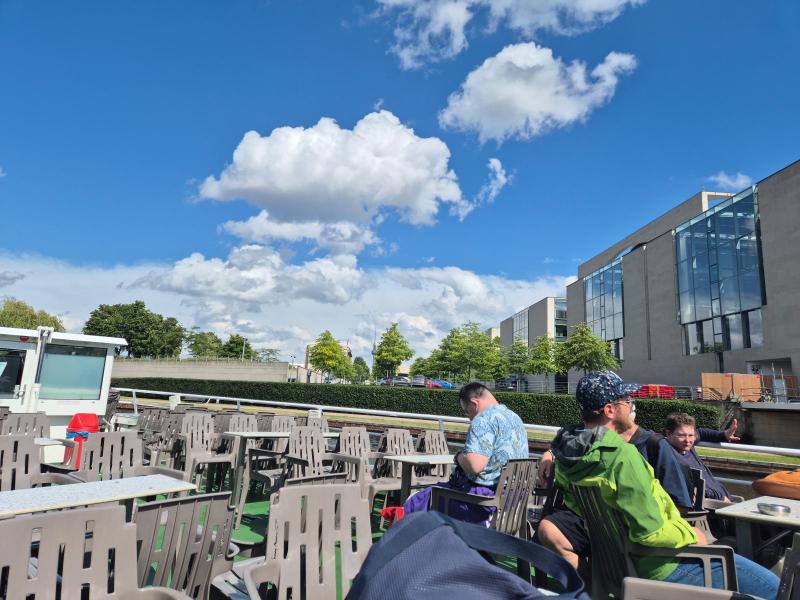 Turisttur med båd i Berlin