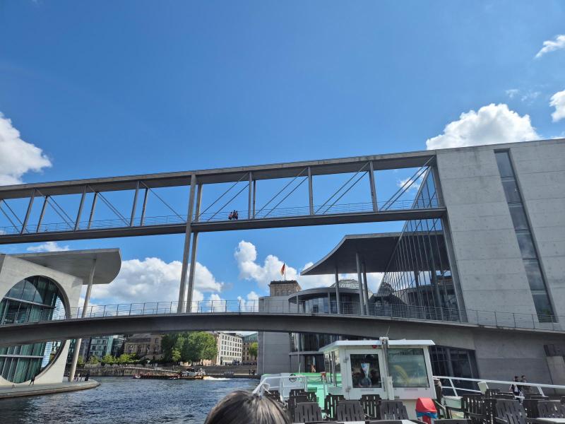 Turisttur med båd i Berlin