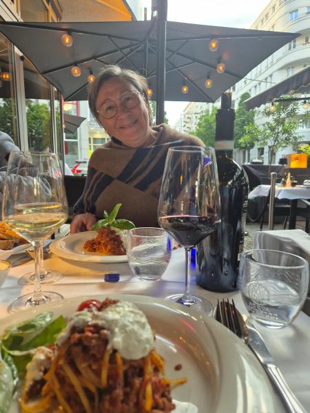 Middag på italiensk restaurant