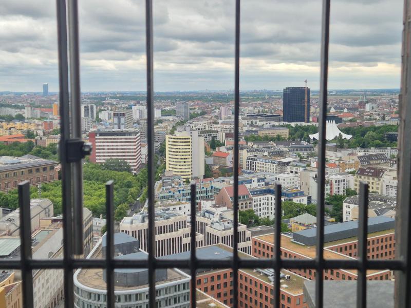 Panaorama Cafe og udsigt i Berlin
