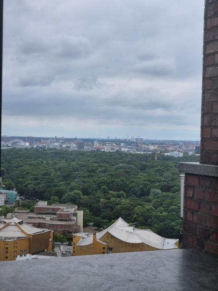 Panaorama Cafe og udsigt i Berlin