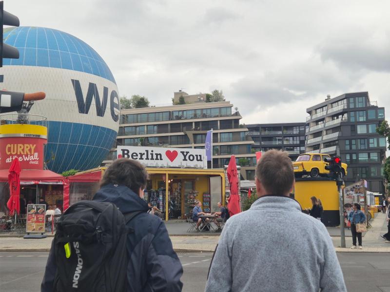 Turist i Berlin