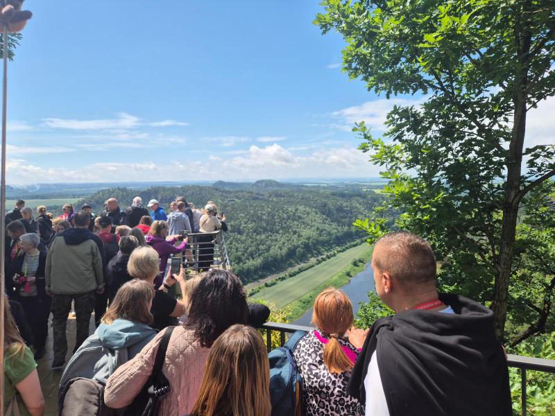 Bastei Bro/Fæstning i Tyskland
