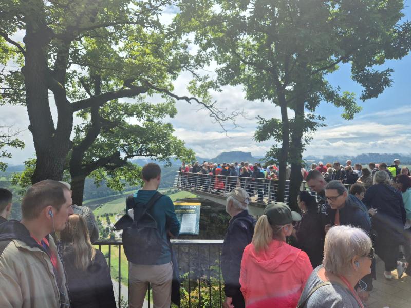 Bastei Bro/Fæstning i Tyskland