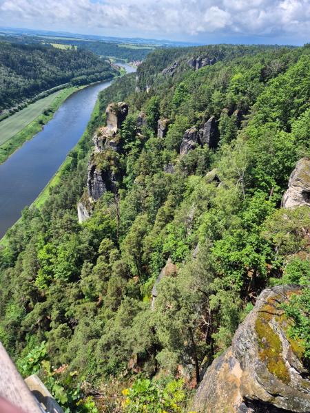 Bastei Bro/Fæstning i Tyskland