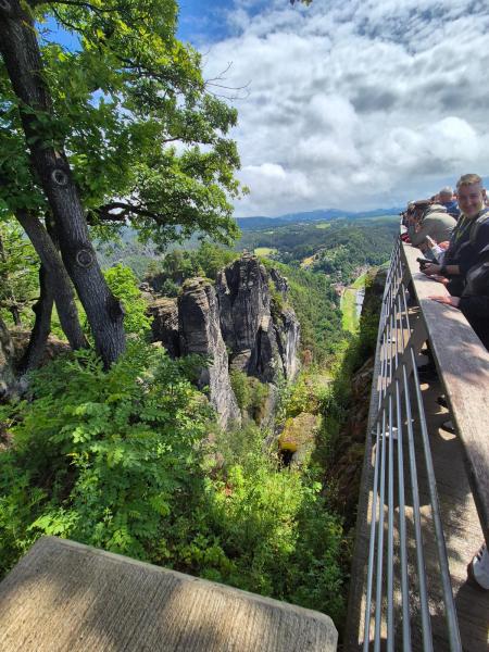 Bastei Bro/Fæstning i Tyskland