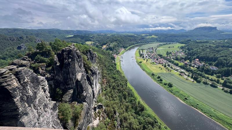 Bastei Bro/Fæstning i Tyskland