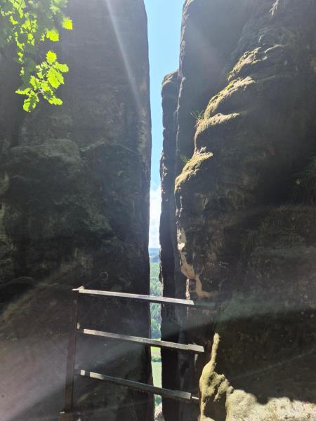 Bastei Bro/Fæstning i Tyskland