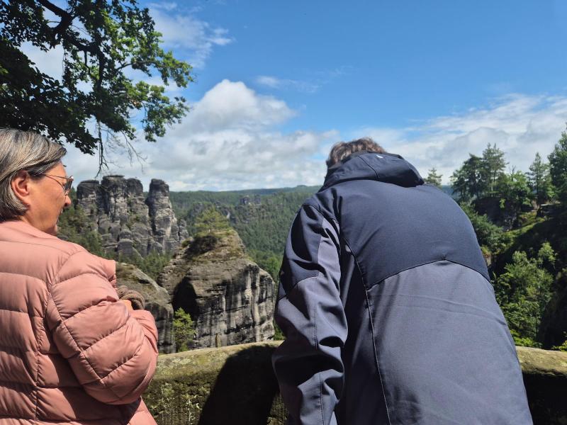 Bastei Bro/Fæstning i Tyskland