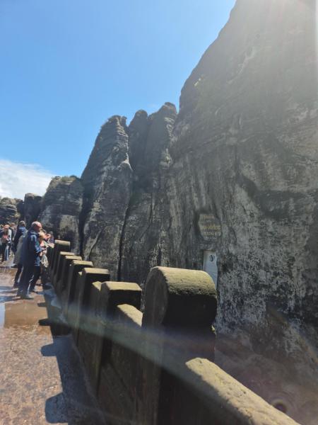 Bastei Bro/Fæstning i Tyskland