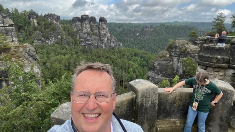 Bastei Bro/Fæstning i Tyskland