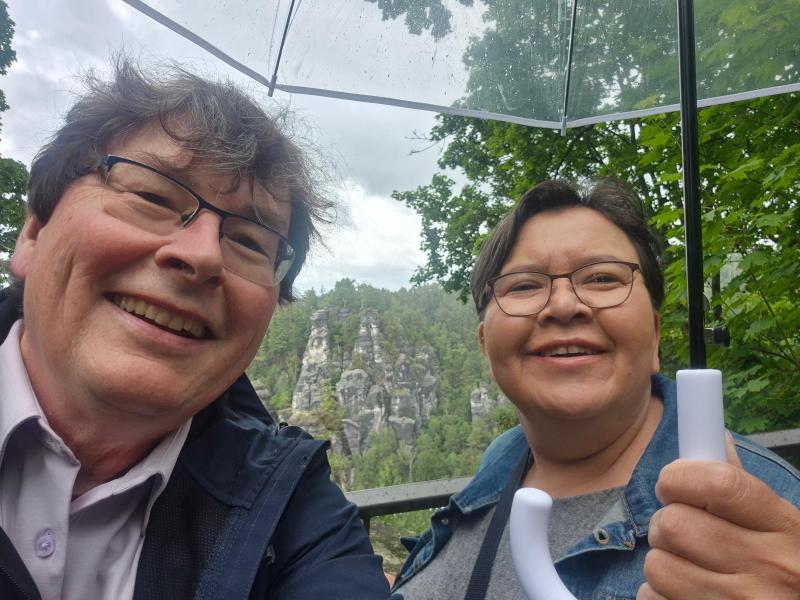 Bastei Bro/Fæstning i Tyskland