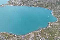 Foto fra ca. 500 m højde inde i Tasiussarsuaq