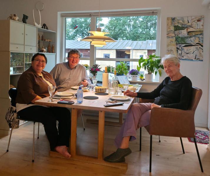 Middag hos mor i Silkeborg