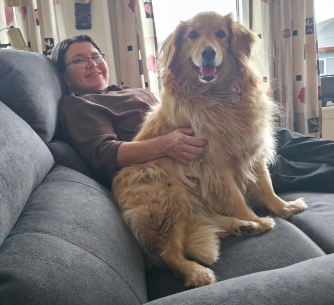 Vores nye sofa og lænestol