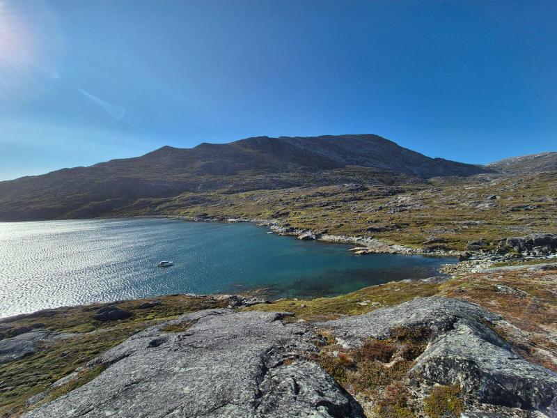 Amitsorssuaq ved Buksefjordens munding