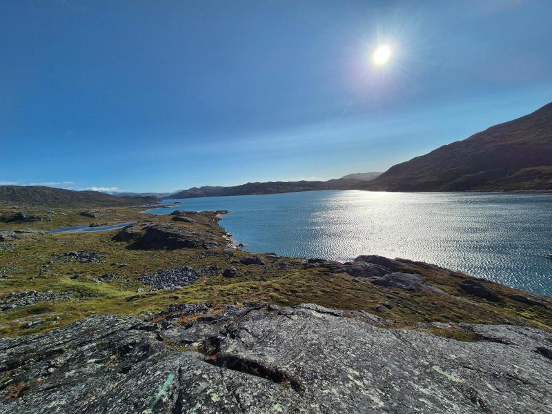 Amitsorssuaq ved Buksefjordens munding