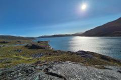 Amitsorssuaq ved Buksefjordens munding