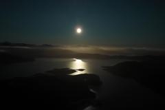 500 meter oppe i Amitsorssuaq ved Buksefjordens munding